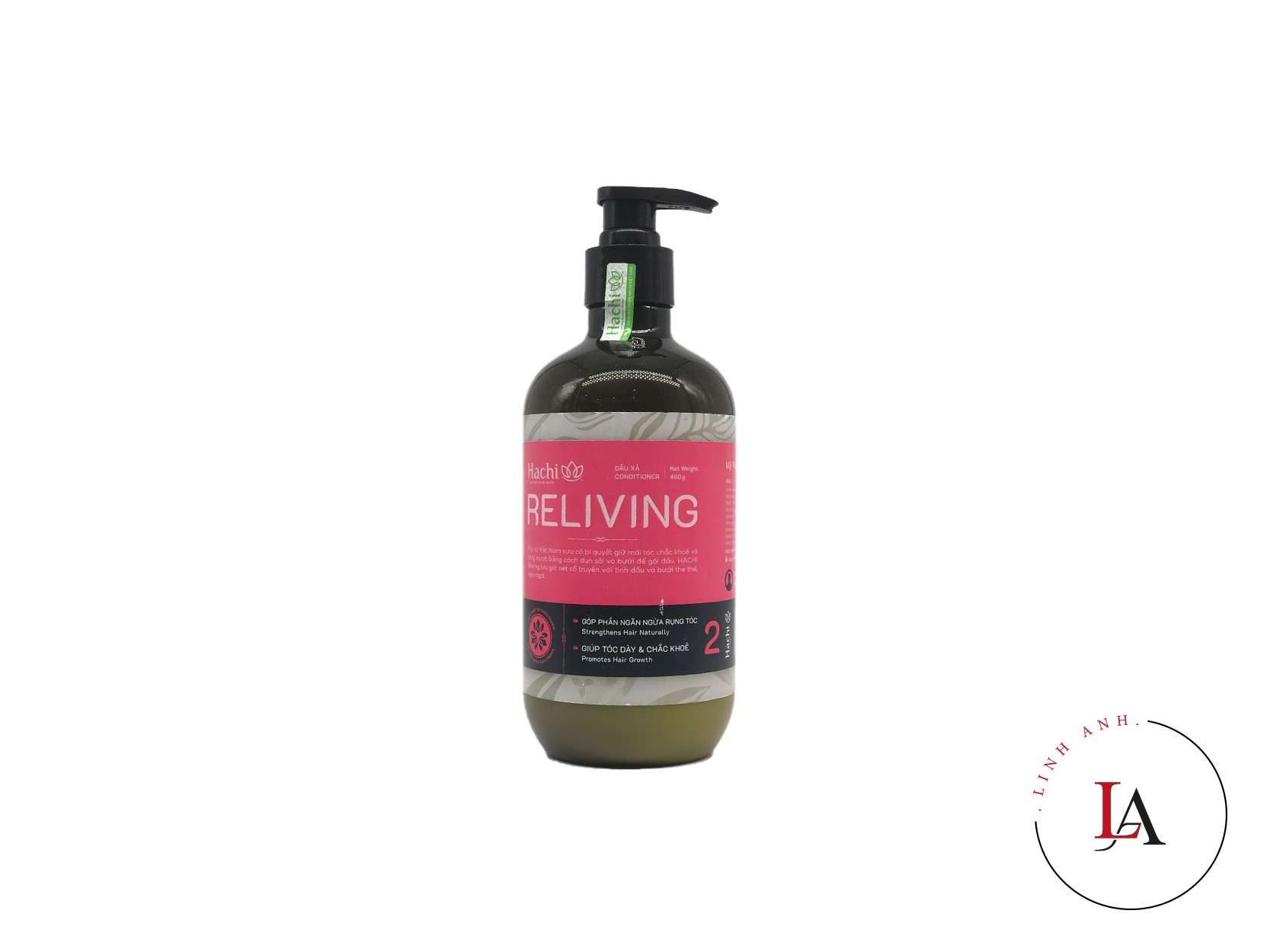 Dầu xả Hachi Reliving tóc gẫy rụng 480ml